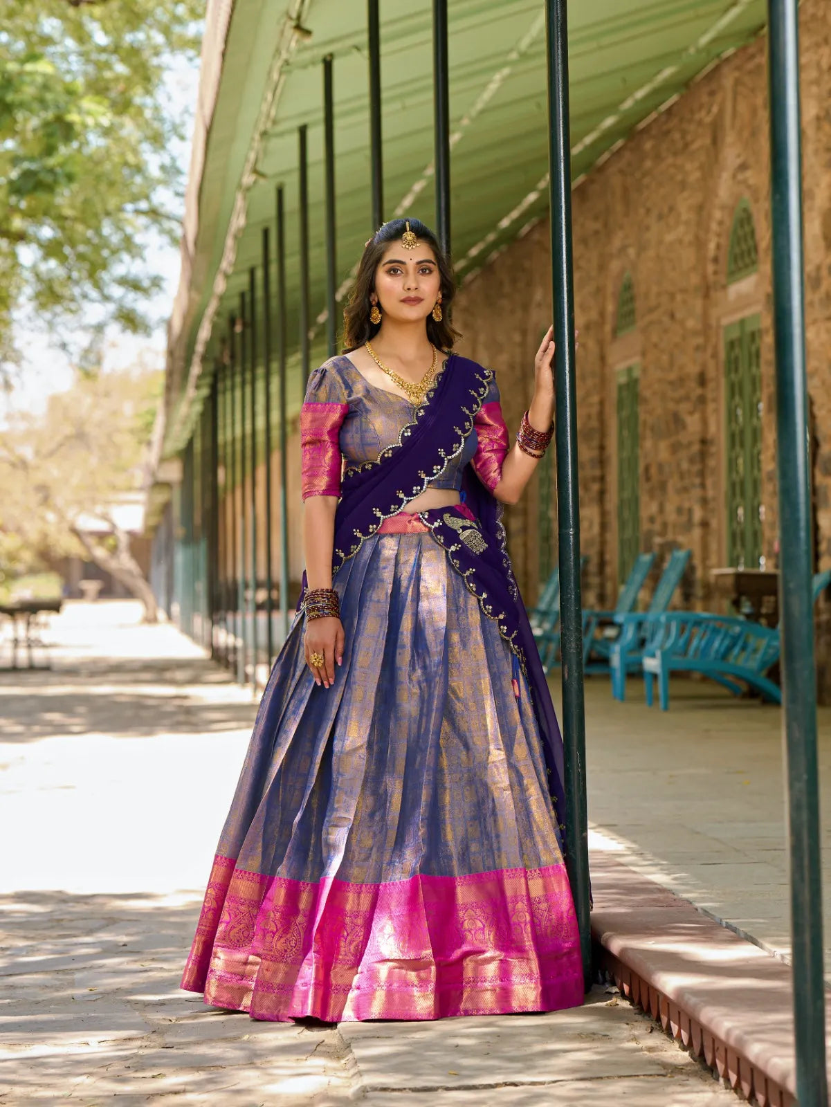 Kanjivaram Silk Lehenga Choli | Designer Kanjivaram Wedding Collection